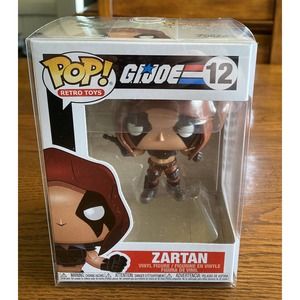Funko Pop! Zartan G.I. Joe Retro Toys Series Vinyl Figure #12 W Pop Protector